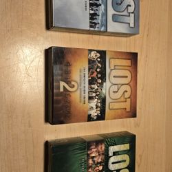 LOST - TV Show,  Season 1-3, DVD sets,Like New 
