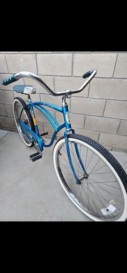 26" Blue Men's Schwinn Beach Cruiser
