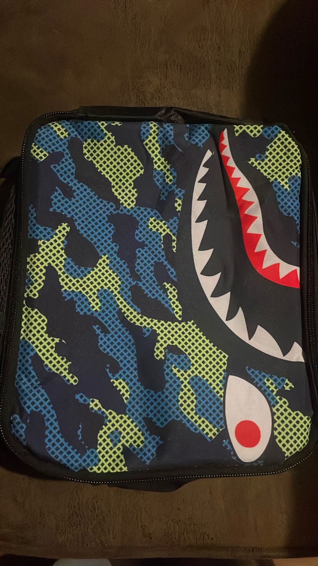 Bape Shark Lunch Bag