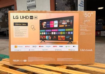 50ua77 50” Lg smart 4k led Uhd tv