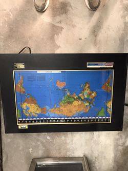Original Kilburg Geochron World Timezone Indicator