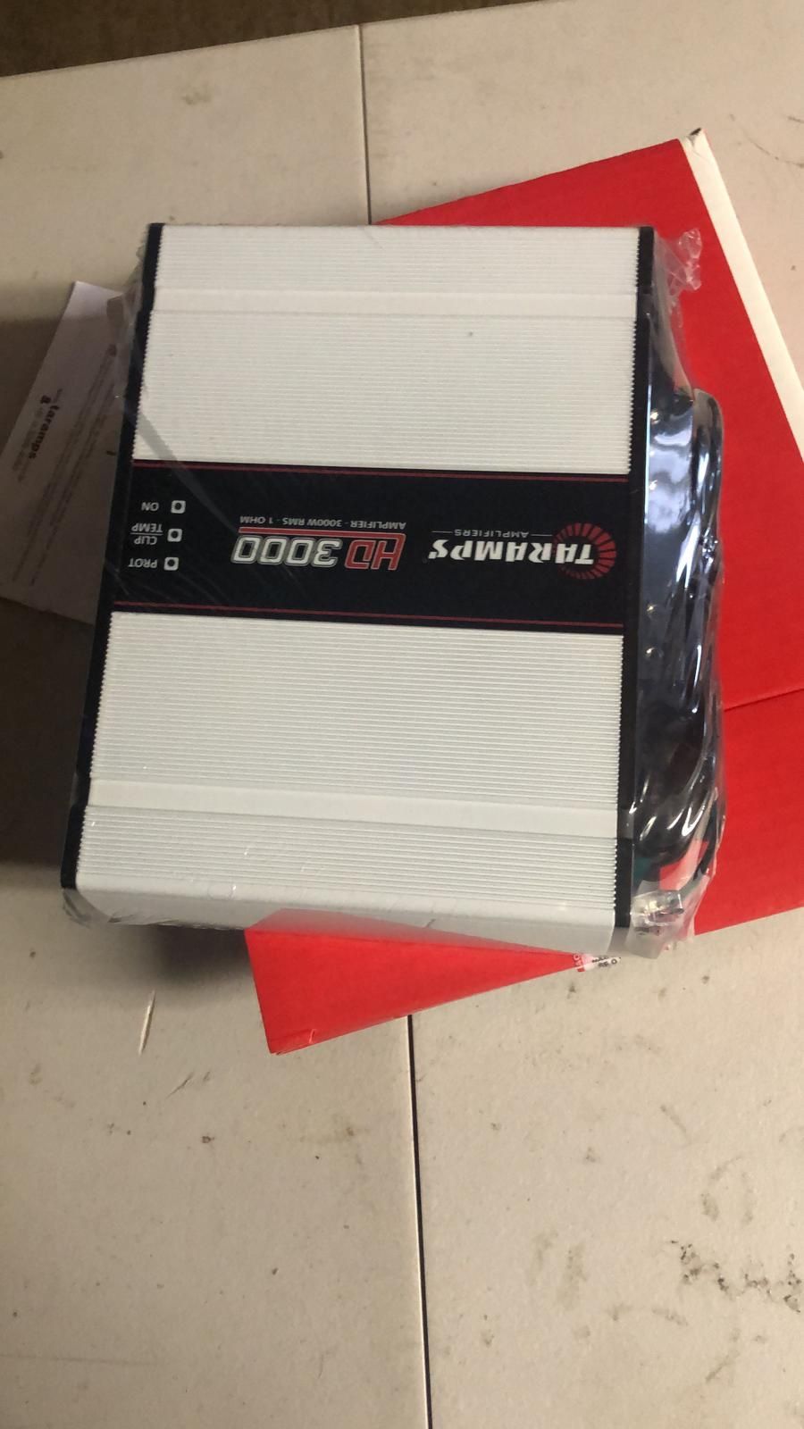 Taramps hd3000.1 one ohm stable bass amp
