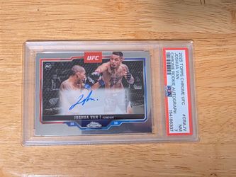 2025 Chrome Joshua Van rookie autograph PSA 7