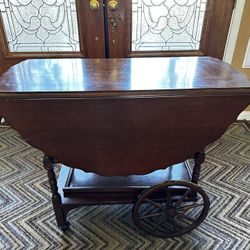 Vintage Trolley Service Cart