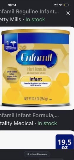Baby feeding formula