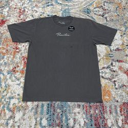 Primitive Washed Black Puff Print Tee
