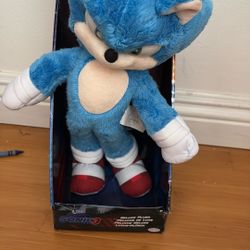 Sonic Plush Brand New 