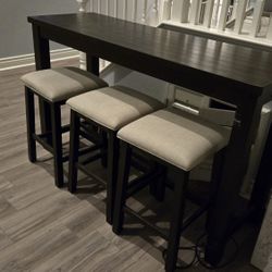 Bar Top And Stools