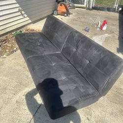 Clean Futon Couch / Bed – Converts to Sleeper – Like New