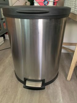 Stainless Steel Trash Can
