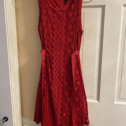 ❤️ Juniors’ Red Sleeveless Dress ❤️ - Size Medium