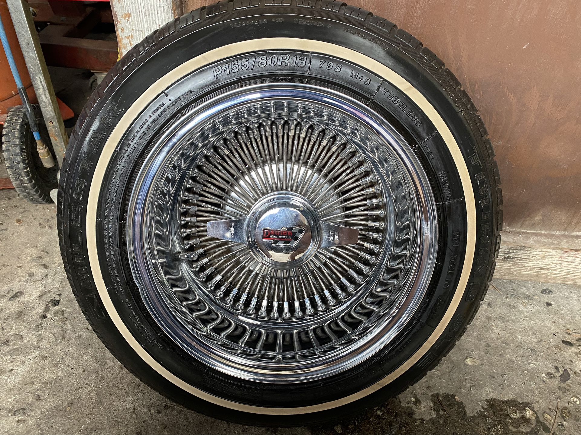 13” Real Dayton Wire Wheels
