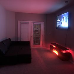 Tv Stand (Fire Place Not Included) 