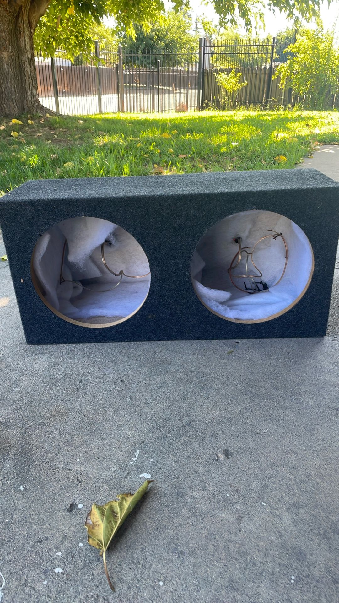 A Sub Box For 2/12s 