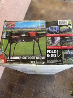 3 Burner Outdoor Stove
