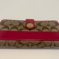 Authentic Coach Wallet