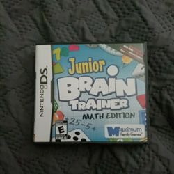 Junior Brain Trainer For Nintendo Ds
