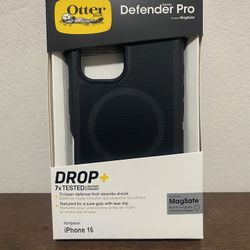 New OTTERBOX Defender Pro Series  Magsafe Case  iPhone 16- Black