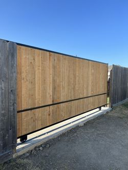 Metal Wood Gates And Fence