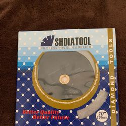 10 Inch Diamond Saw Blade Shdia Tool Brand