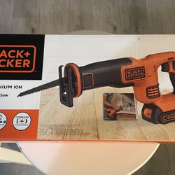 Reciprocating Saw Black And Decker 