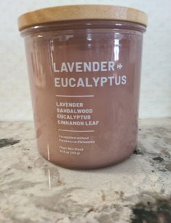 New Lavender Eucalyptus Candles