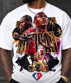 Michael Jordan NBA 75th Anniversary Graphic Tee