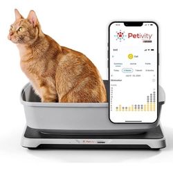 Purina Petivity Smart Litter Box Monitor Cat Weight Scale & Health Tracker - Monitor Litter Habits﻿