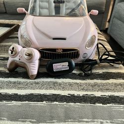 American Girl Doll Pink RC Sports Car