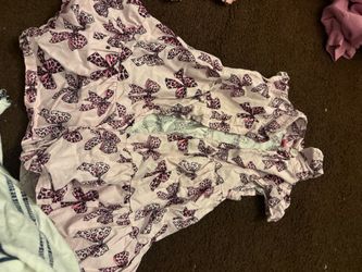 Pink Chettah bow dress for girls