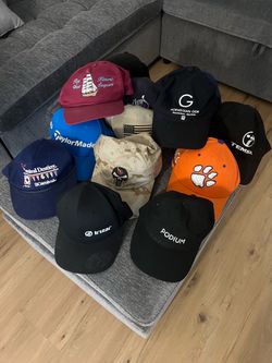 Mixed Lot of 12 Baseball Caps $5 each