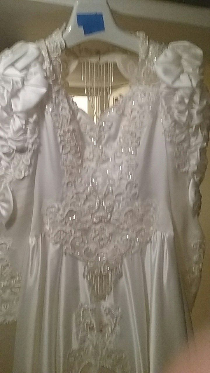 Vintage Moonlight Wedding Dress