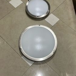 Two LED CEILING LIGHTS 