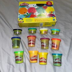 Play-Doh Bright Delights 12-Can Set B010
