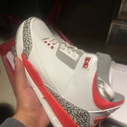 Fire Red 3s