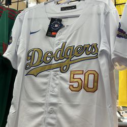 Betts Dodgers World champions Jersey 