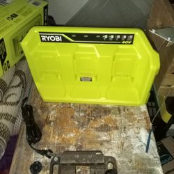 Ryobi  40 Volt  3 Port Fast Charger
