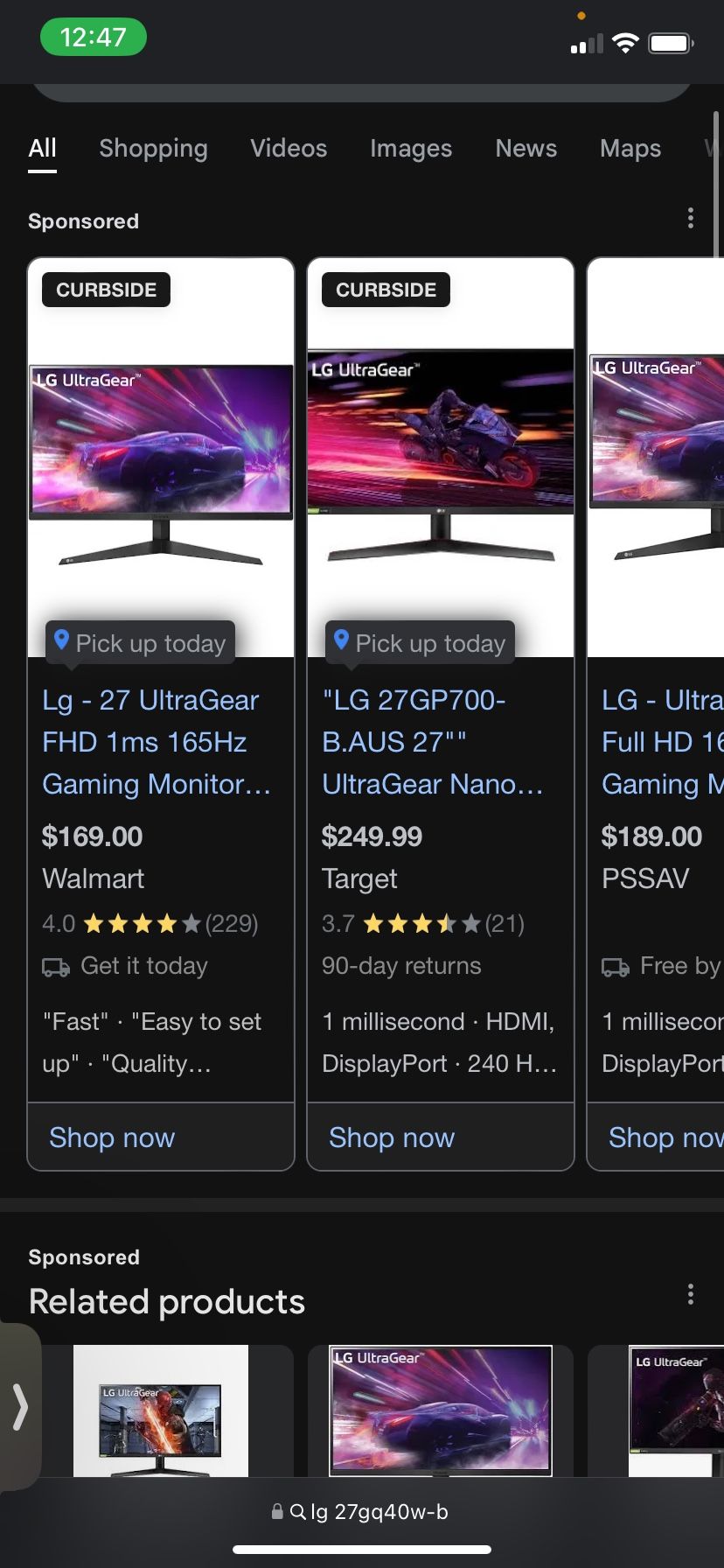 LG Monitors 