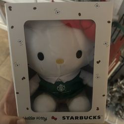 Hello Kitty Starbucks Plushy 