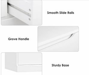 White dresser