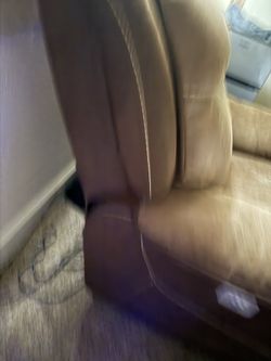 Recliner brown color