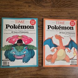Pokemon Collectors Edition Time Magazines