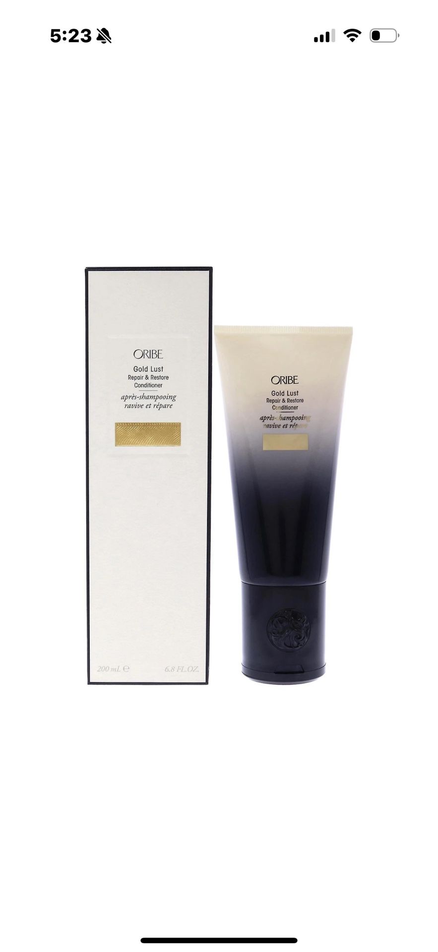 Oribe Gold Lust Repair & Restore Conditioner - 6.8oz / 200ml - SEALED in BOX