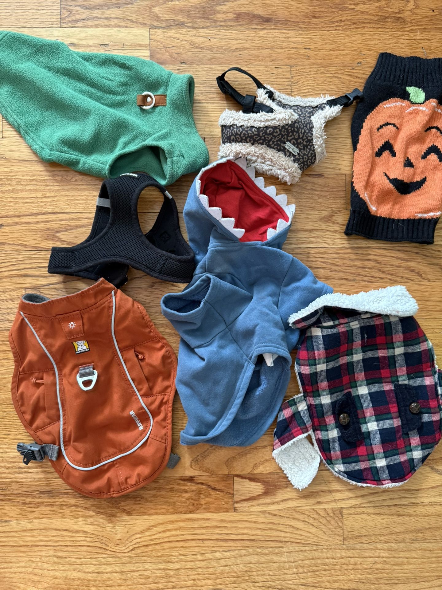 Small Dog Harness/sweater/clothing Bundle 