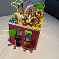 *$25* B. toys Wooden Activity Cube *$25*