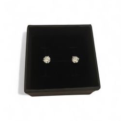 Moissanite Stud Earrings - GRA Certified 