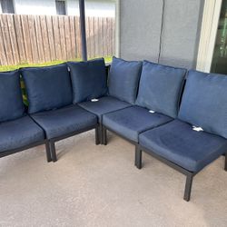Outdoor L Shape Couch