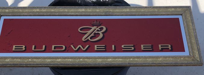 Budweiser mirror