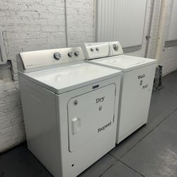 Washer and dryer (gas)