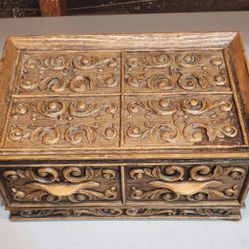 1962 Alpaca Silver Pesos Money Clip and Jewelry Box Full Of Cool Stuff